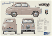 Austin A30 4 door saloon 1952 version